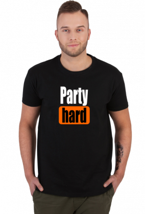 Party hard (koszulka męska) jg