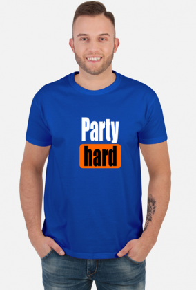 Party hard (koszulka męska) jg