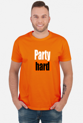 Party hard (koszulka męska) jg