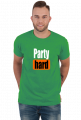 Party hard (koszulka męska) jg