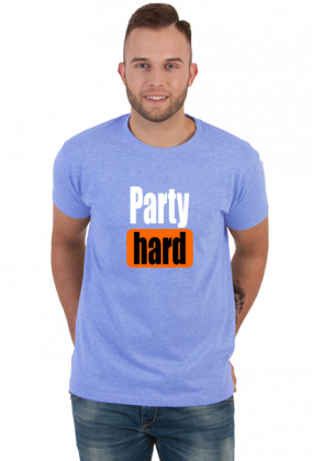 Party hard (koszulka męska) jg