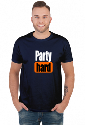 Party hard (koszulka męska) jg