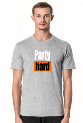 Party hard (koszulka męska) jg