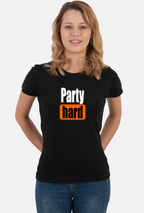 Party hard (bluzka damska) jg