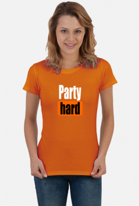 Party hard (bluzka damska) jg