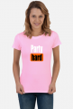 Party hard (bluzka damska) jg