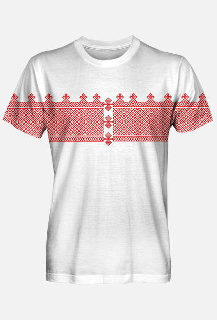 Ornament/ White Red White