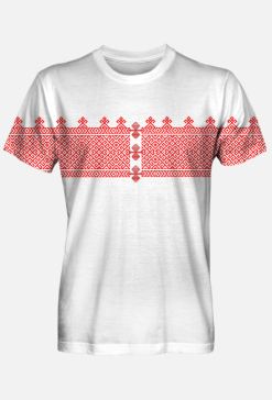 Ornament/ White Red White
