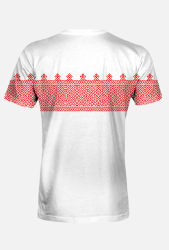 Ornament/ White Red White