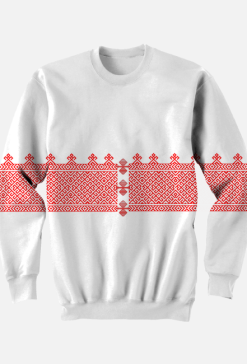 Ornament/ White Red White