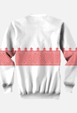 Ornament/ White Red White