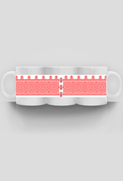 Ornament/ White Red White