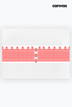 Ornament/ White Red White