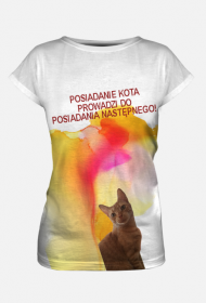 Koszulka Fullprint Z NASZYM KOTEM
