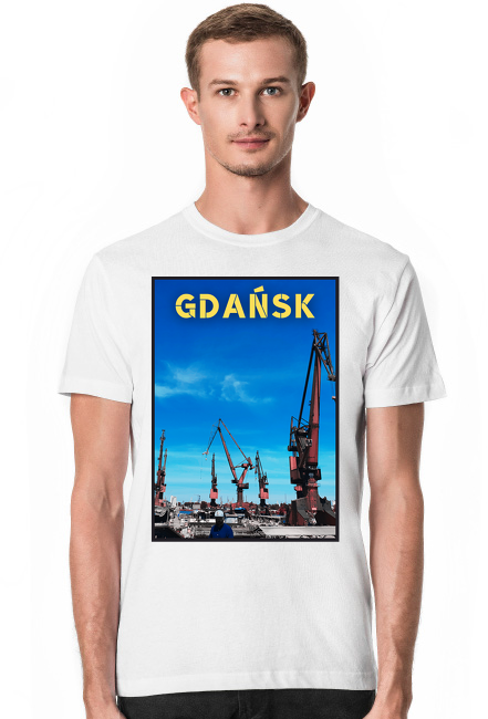 T-Shirt z nadrukiem Gdańsk