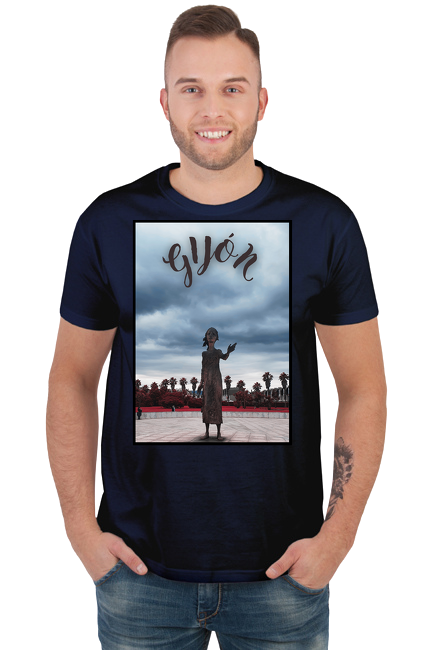 T-Shirt z nadrukiem Gijon