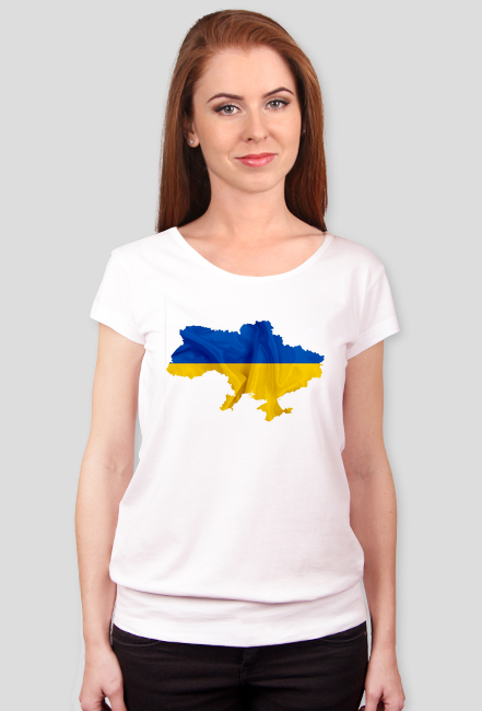Koszulka damska - Ukraina