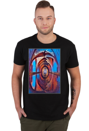 T-Shirt z nadrukiem Alcazar Sevilla