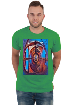 T-Shirt z nadrukiem Alcazar Sevilla