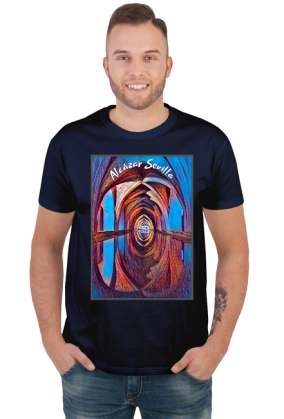 T-Shirt z nadrukiem Alcazar Sevilla