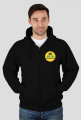 Cracow Lawn Pros Logo Zip Up Hoodie Chest&Back