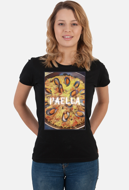 T-Shirt z nadrukiem Paella