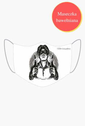 Maseczka z nadrukiem