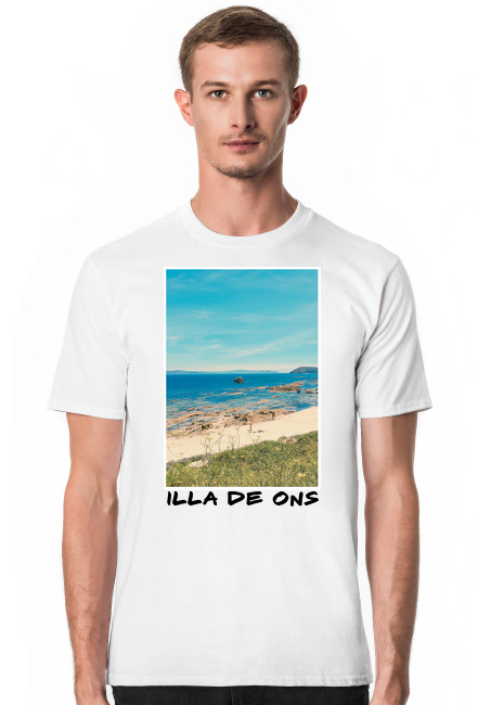 T-Shirt z nadrukiem Illa de Ons