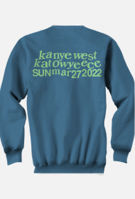 Kanye West "Los Kurczakos" Teal Crewneck