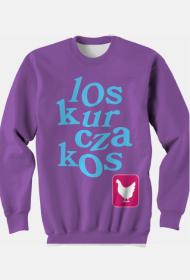 Kanye West "Los Kurczakos" Purple Crewneck