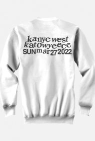 Kanye West "Los Kurczakos" White Crewneck