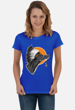 T-shirt damski z ilustracją Tribal Spirits - Chart autorstwa Erink