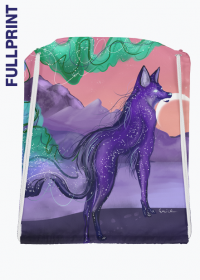 Plecak-worek Fullprint z ilustracją Manitoo - Wielki Duch autorstwa Erink