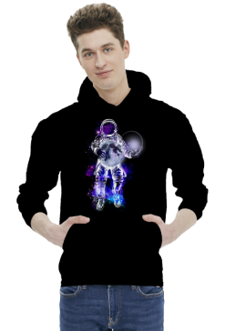 Bluza z ilustracją Spacewalk autorstwa Erink