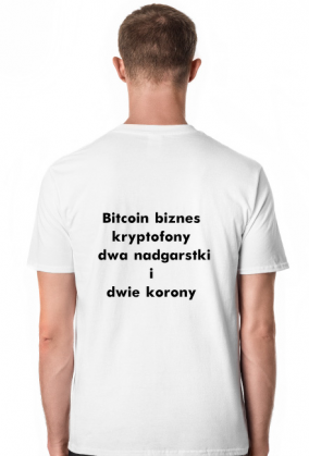 Koszulka Bitcoin biznes