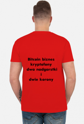 Koszulka Bitcoin biznes