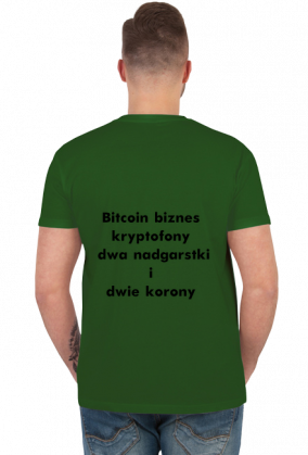 Koszulka Bitcoin biznes