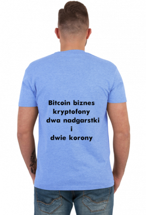 Koszulka Bitcoin biznes