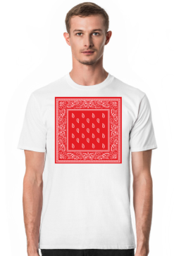 Koszulka Bandana Czerwona