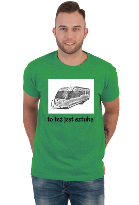 T-Shirt Sztuka Przyczepa kepingowa