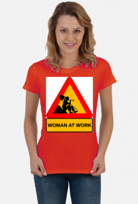 Woman at work