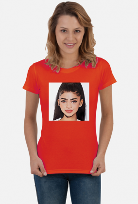 T-shirt damski Zendaya. Koszulka damska.