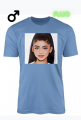 T-shirt koszulka męska fluorescencyjna Zendaya