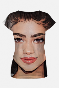 Koszulka t-shirt damski Zendaya full print