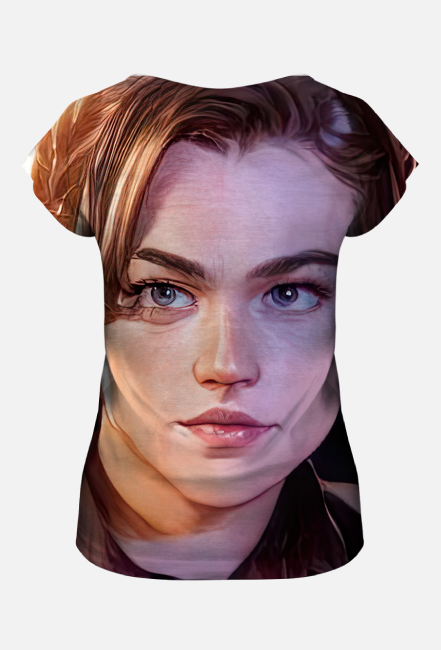 T-shirt damski Leonardo DiCaprio. Koszulka damska Full Print