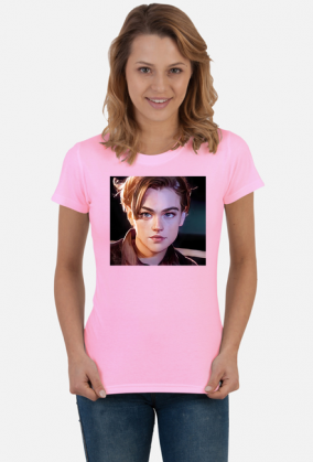 T-shirt koszulka damska Leonardo DiCaprio