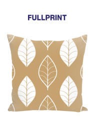 Poduszka "Duże liście" jesień