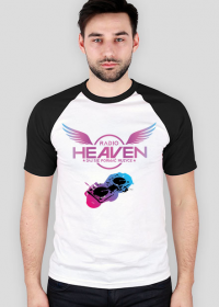 Koszulka Męska Heaven Baseball Logo Nadruk