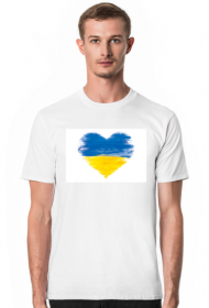 Serce z flagą Ukrainy