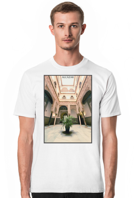 T-Shirt z nadrukiem Alcazar Sevilla